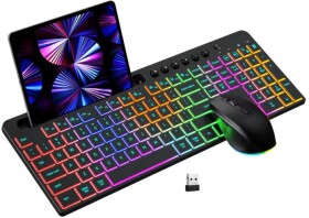 CMStorm Wocco CK731/CM695 Wireless Keyboard + Mouse Combo with RGB Backlight
