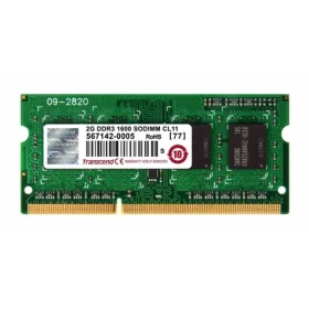 Transcend 2GB 1600MHz / SODIMM / DDR3 / CL11 / 1Rx8 (TS256MSK64V6N)