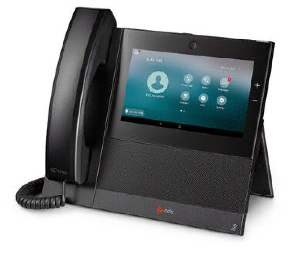 Poly CCX 700 OpenSIP čierna / VoIP Telefón / 7 "LCD / kamera / BT / USB / RJ9 / RJ45 (82Z83AA)