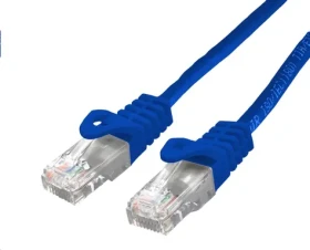 C-tech patchcord Cat6 UTP 2 m modrá (8954125015154)