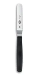 VICTORINOX Cukrárska stierka 8 cm zahnutá čierna / Stierka / Nerezová oceľ / Ergonomická rukoväť (5.2703.10)