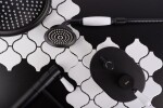 REA - Podomietková sprchová sada Serra Black + BOX REA-B1143