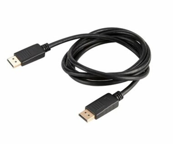 Akasa AK-CBDP21-20BK čierna / DisplayPort kábel v1.4 MM / 2m / 8K (AK-CBDP21-20BK)