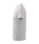 Ťažké unisex tričko svetlo šedé XL