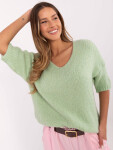 Jumper MI SW 2103.07 pistáciový jedna velikost