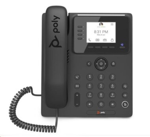 Poly Savi CCX 350 čierna / IP Telefón / MS Teams / 2.8 displej / 2x RJ-45 / PoE (848Z7AA#AC3)