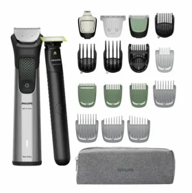 Philips Multigroom MG9557/15 strieborná / Multifunkčný zastrihávač / 0,2-20 mm / 120 min prevádzka / vodeodolný (MG9557/15)