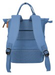 Roll top batoh Travelite Basics Short Handle Roll-up Denim