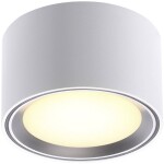 Nordlux Fallon LED osvetlenie na stenu / strop LED pevne zabudované LED osvetlenie 5.5 W teplá biela biela, nerezová oceľ kartáčovaná; 47540132