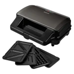 Sencor SSM 9978BK čierna / Sendvičovač 4v1 / 900W (8590669314676)