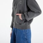 Mikina Carhartt WIP W' Hooded Nelson Jacket Black Garment Dyed S