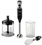 BOSCH MSM67160 čierno-šedá / Tyčový mixér / 750W / 12 rýchlostí + turbo / šľahacia metla / sekáčik (MSM67160)