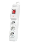 Armac Multi M3 sivá / Prepäťová ochrana / 3 zásuvky / 5 m kábel / 2500 W (M3/50/SZ)
