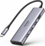 UGREEN HUB USB-C (3x USB 3.0 + HDMI + SD/TF) (6957303863839)