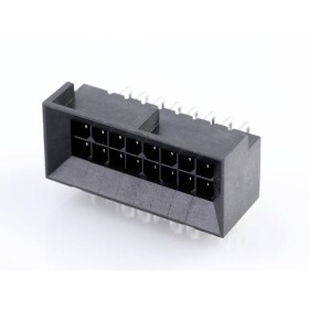 Molex vstavaná pinová lišta (štandardná) Počet pólov 16 444281601 1 ks Tray; 444281601
