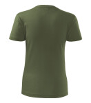 Klasické nové tričko khaki 2XL