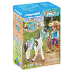 Playmobil® Horses of Waterfall 71358 Ellie amp; Sawdust s westernovým cvičením