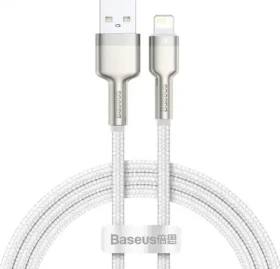 Baseus CALJK-A02 Kábel USB-A (M) - Lightning (M) 1 m biela (CALJK-A02)