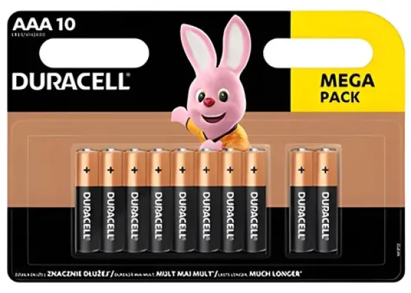 Duracell Basic AAA / Batéria / alkalická / 1,5 V / 10 ks (42328)