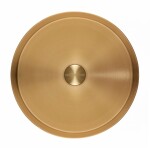 Umývadlo na dosku zlaté SAT Aurum 38x38 cm bez prepadu SATAUR3838BG SATAUR3838BG