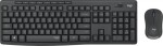 Logitech MK295 Slim Combo Graphite / Bezdrôtová sada klávesnice a myši / CZ layout / USB nanoprijímač (920-009808)