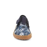 Chlapčenské plátené barefoot prezuvky CANVAS T-BAR BLUE Froddo G1700439-5 - 31