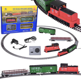 Mamido Elektrická vláčikodráha lokomotíva klasik s riadiacou jednotkou H0 1:87 RC0652