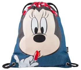 Presco Group Džínsový vak na chrbát Minnie / 42 x 34 cm (A-6282)