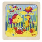 GOKI Drevené puzzle Pod vodou