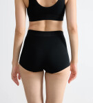 SLOGGI DOUBLE COMFORT - Krátke boxerky z organickej bavlny pre dvojnásobné pohodlie Sloggi BLACK 42