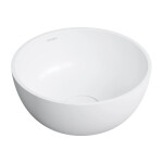 OMNIRES - SHELL M+ umývadlo na dosku, O35 cm, biela mat SHELL350UNBM