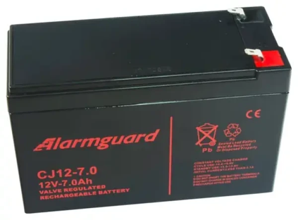 Alarmguard CJ12-7 / Olovený akumulátor / 12V / 7Ah / LongLife 5 rokov (700-01-110)