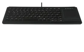 Contour ACTIVE KEY Industry 4.0 čierna / Klávesnica s touchpadom / IP68 / QWERTZ DE / USB (AK-4400-GU-B/GE)