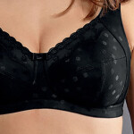 Airita pohodlná podprsenka 5850 čierna - Anita Classix 001 black 85E