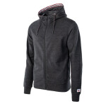 Pánska mikina Sabarin M 92800399121tm.grey - Hi-Tec XXL tmavě šedá