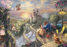 Schmidt Puzzle Kráska a zviera v kovovej krabičke