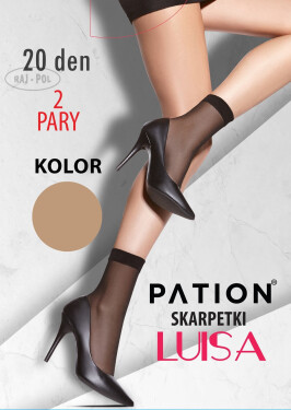 Raj-Pol Ponožky Pation Luisa 20 DEN Beige UNI