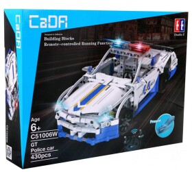 Mamido Stavebnica technic R / C policajné auto