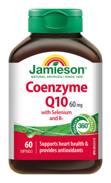 JAMIESON COENZYM Q10 60 MG+SELENIUM+B1