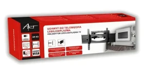 ART AR-65 čierna / Nástenný držiak pre monitor / 600x400 mm / 32 "-80" / až do 60 kg (AR-65)