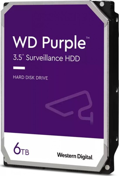 WD Purple 6TB 3.5'' SATA III (6 Gb/s) (WD63PURZ)