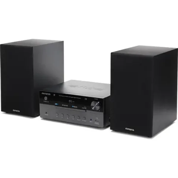 Aiwa MSBTU-550 čierna / Mikrosystém / CD / Bluetooth / FM / USB / 50W (MSBTU-550)