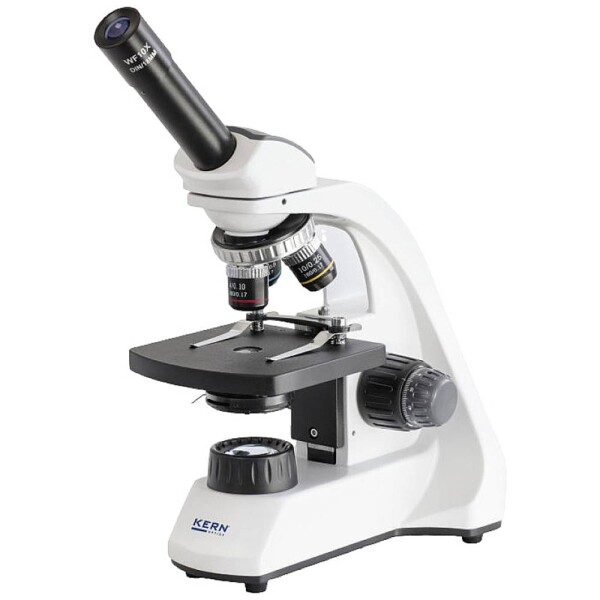 Kern OBT 101, monokulárny mikroskop s prechádzajúcim svetlom, 400 x, spodné svetlo, OBT 101; OBT 101