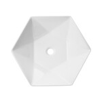 INVENA - Umývadlo na dosku NAKSOS , 54 cm CE-55-001-C