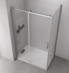 POLYSAN - THRON SQUARE obdĺžnikový sprchový kút 1100x800, hranaté pojazdy TL1180-5002