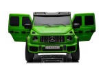 Mamido Mamido Elektrické autíčko Mercedes G63 AMG 2x24V 4x200W XXL lakované zelené