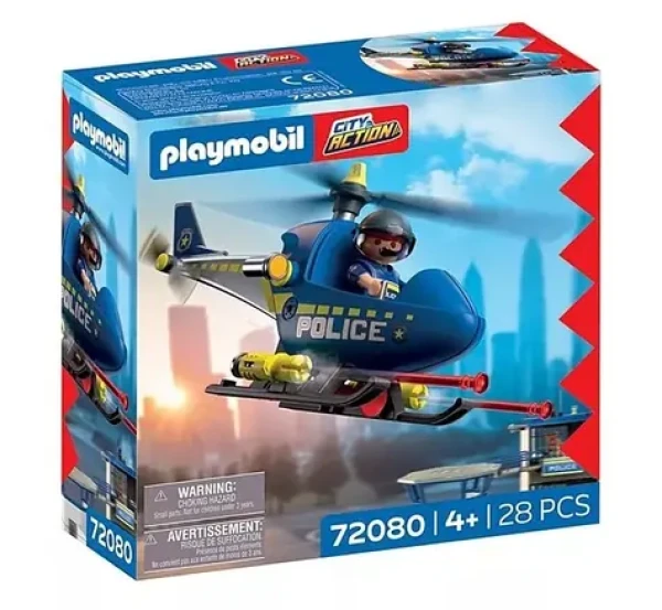 Playmobil® Action Heores 72080 Policajný vrtuľník