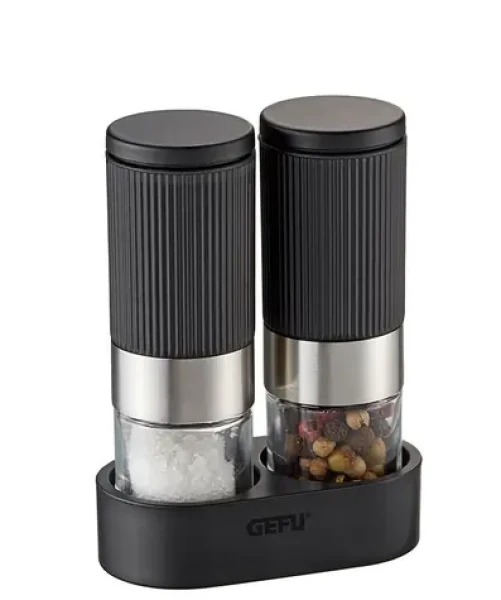 Gefu TUSOM Sada mlynčekov na korenie a soľ / 2 ks / dopredaj (G-34621)