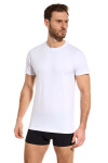 Pánske tričko 002 white - NOVITI Bílá M