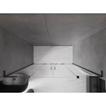 MEXEN/S - Velar L Duo posuvné sprchové dvere 170, transparent, čierna 871-170-003-02-70